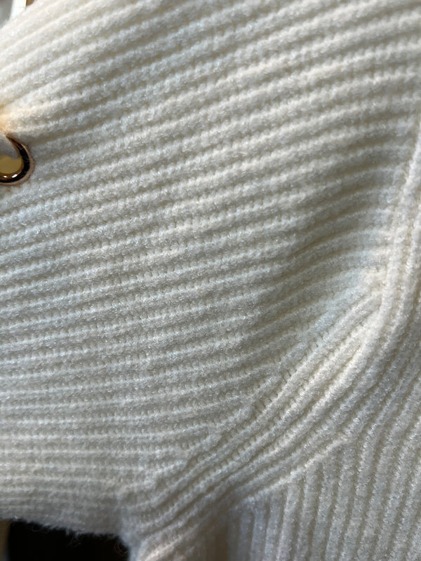 Rain + Rose Knit Top - L