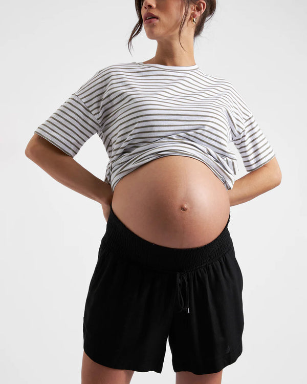 Ripe - Byron Shirred Linen Short