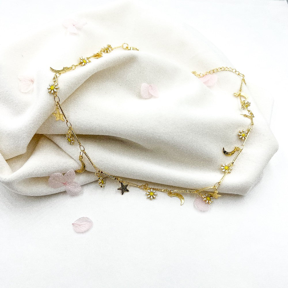 For.Avi Gold Plated Necklace