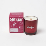 Load image into Gallery viewer, Milk Jar | HOLLY 8 oz CANDLE
