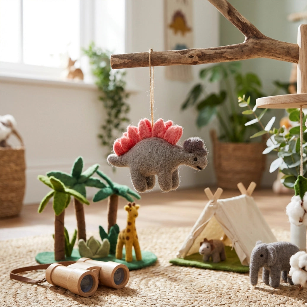 Felt Digby Dinosaur Ornament