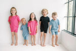 Load image into Gallery viewer, Little Lott - Shorts and Tee Set in Sky Blue
