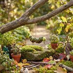 Load image into Gallery viewer, Felt Carl the Caterpillar Ornament
