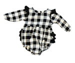 Load image into Gallery viewer, Ruffle Butts Bubble Romper - 3-6M
