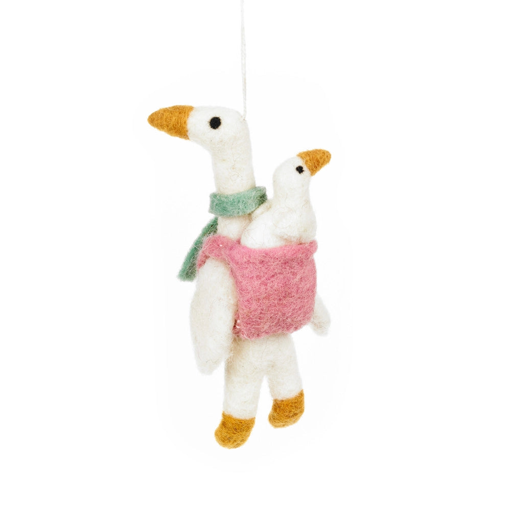 Felt Good Mother Goose Ornament