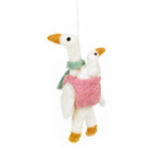 Load image into Gallery viewer, Felt Good Mother Goose Ornament
