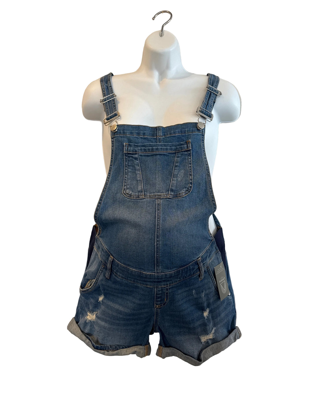 Indigo Blue Short Overall - S