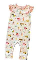 Load image into Gallery viewer, Loulou Lollipop Romper - 12-18M
