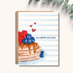 Load image into Gallery viewer, Sweet Stack of Pancakes Greeting Card
