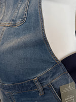 Load image into Gallery viewer, Indigo Blue Short Overall - S
