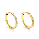 Load image into Gallery viewer, Evie 15mm Hoops - Gold
