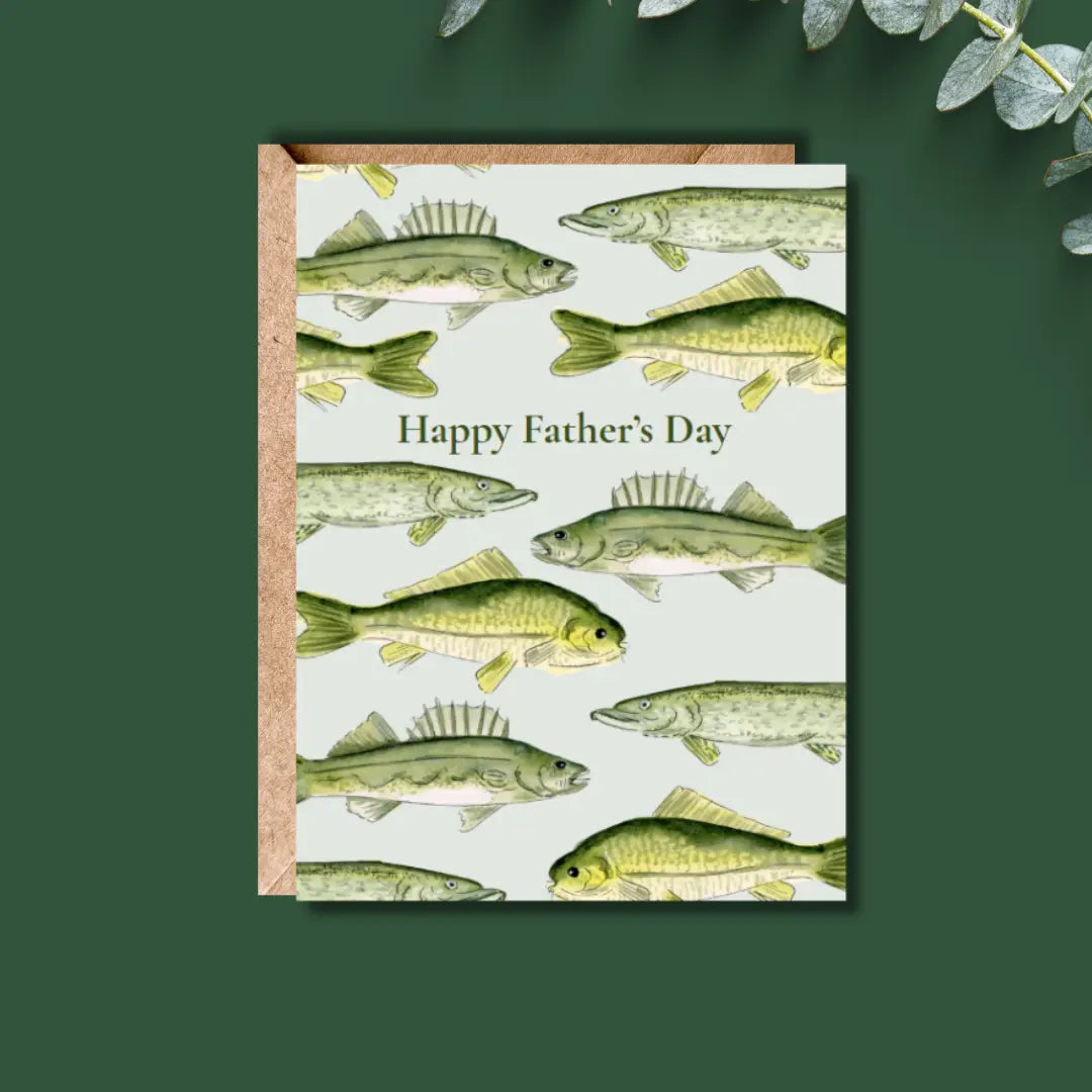 Fishy Father's Day Greeting Card