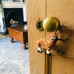 Load image into Gallery viewer, Felt Stag Hanging Ornament
