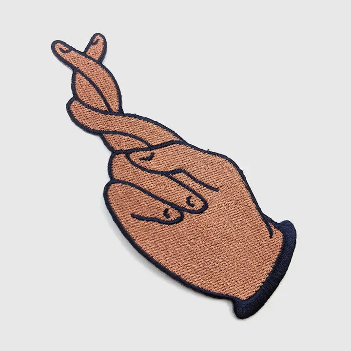 Cross Your Fingers Patch