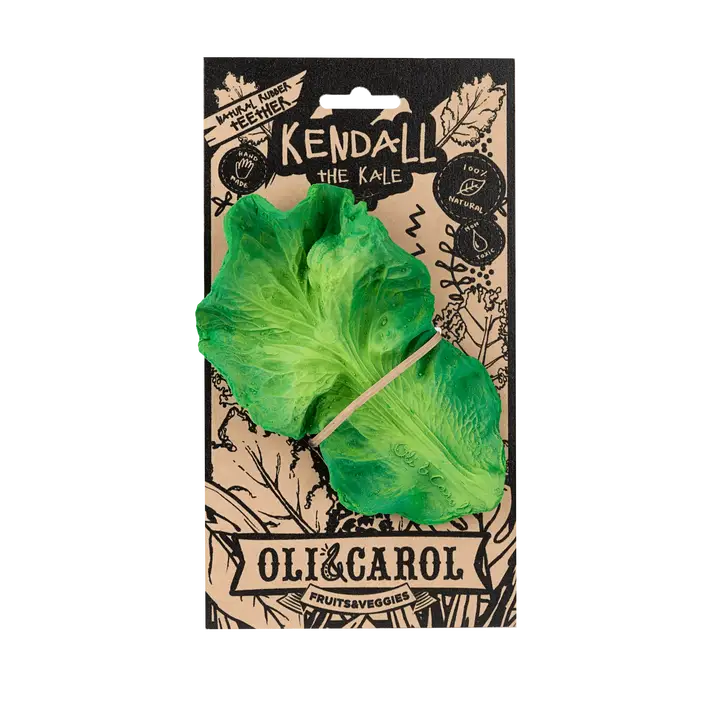 Oli & Carol - Kendal The Kale Teether & Bath Toy