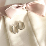 Load image into Gallery viewer, Elisa Maree Jewelry - Mini Paperclip Hoop Earrings
