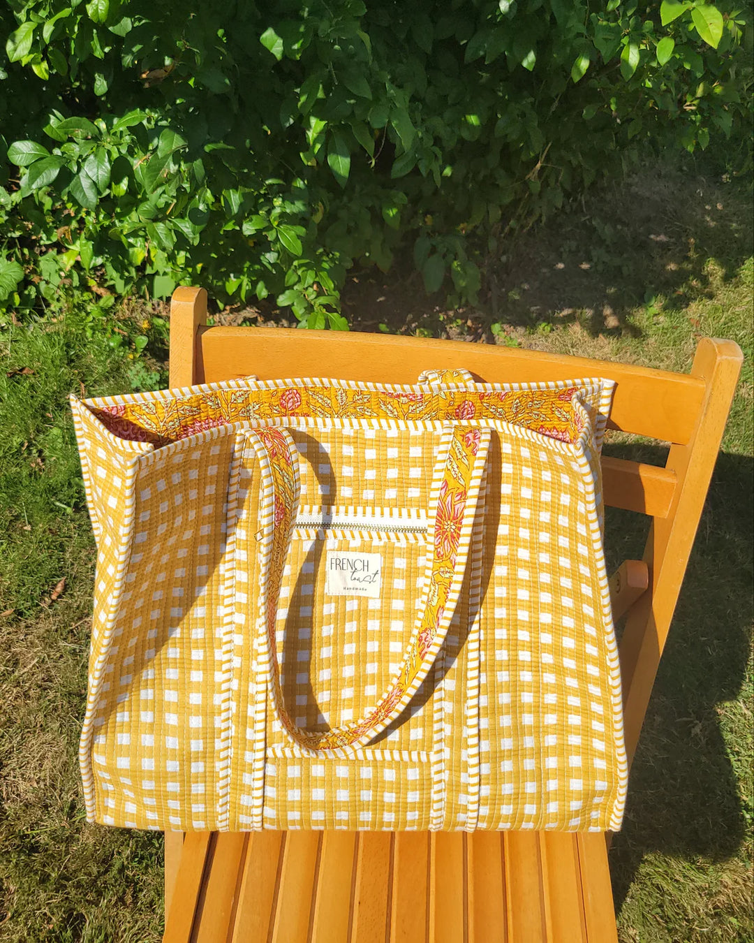 Moms Premium Gingham Bag