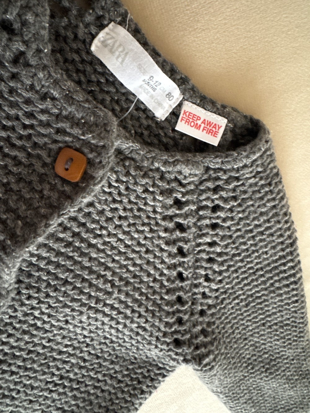 Zara Knit Sweater - 9-12M