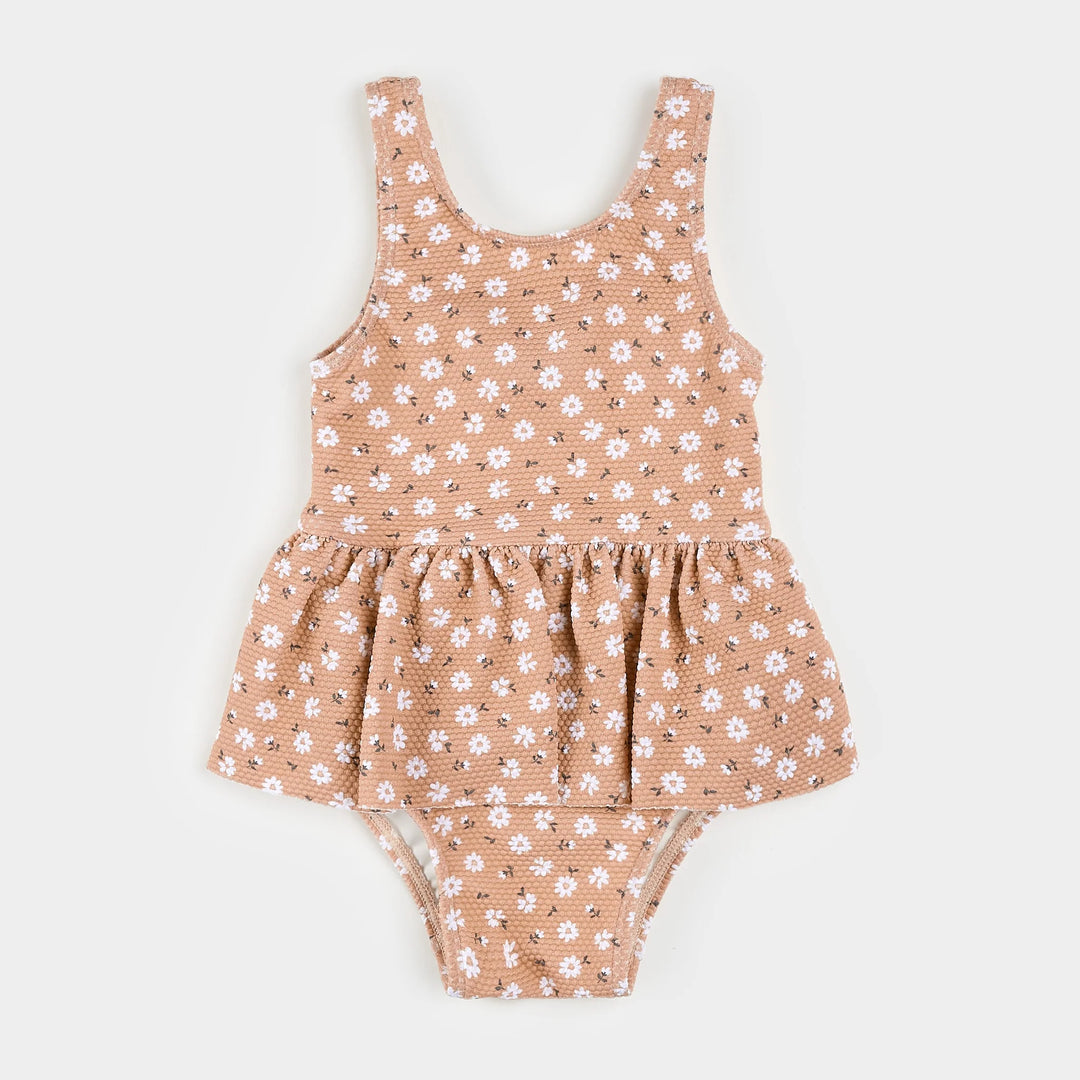 Petit Lem - Ditsy Daisies Skirted Swimsuit