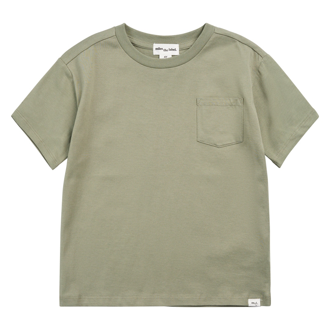 Green Miles Basics Pocket Tee