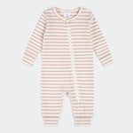 Load image into Gallery viewer, Rose Striped Modal Rib Sleeper
