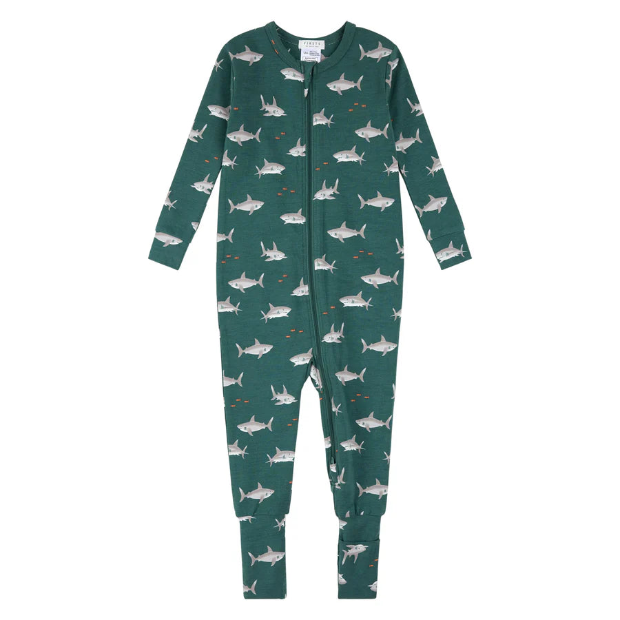 Shark Print Convertible Sleeper