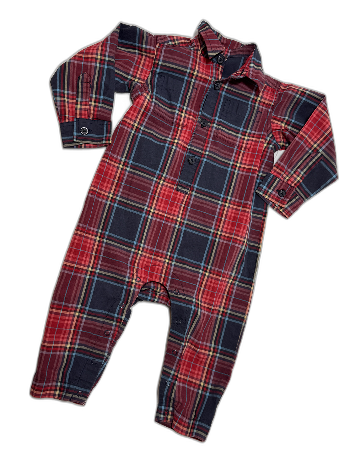 Tea Romper - 6-12M
