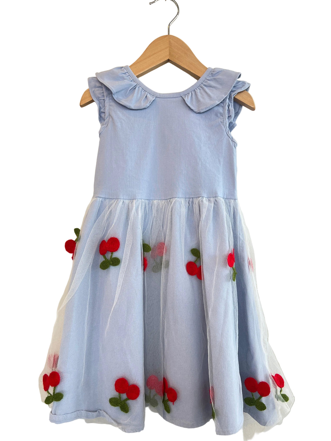 Deux Par Deux Cherry Dress - 5Y