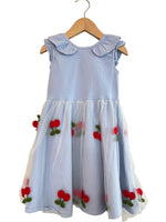 Load image into Gallery viewer, Deux Par Deux Cherry Dress - 5Y
