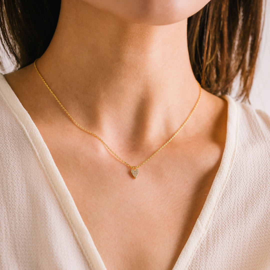 Flutter Necklace - Gold