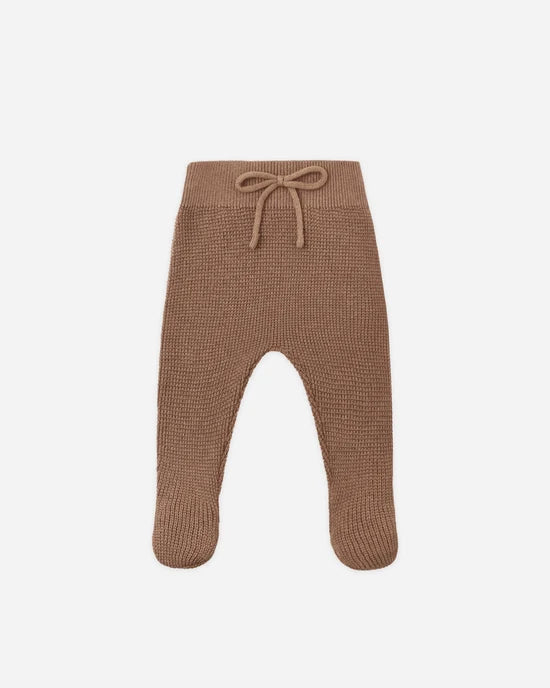 Quincy Mae - Footed Knit Pants – Cocoa