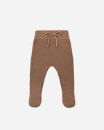 Load image into Gallery viewer, Quincy Mae - Footed Knit Pants – Cocoa
