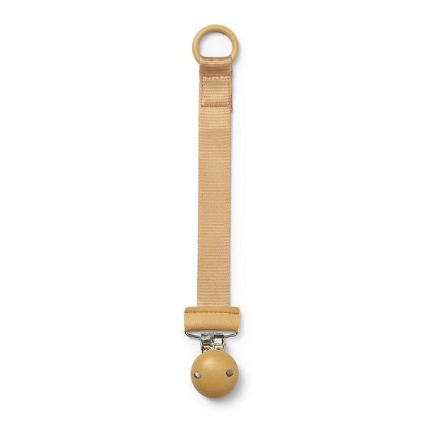 Elodie Details Pacifier Clip – Wood Gold