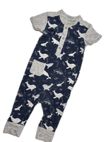 Load image into Gallery viewer, Loulou Lollipop SL Romper - 3-6M
