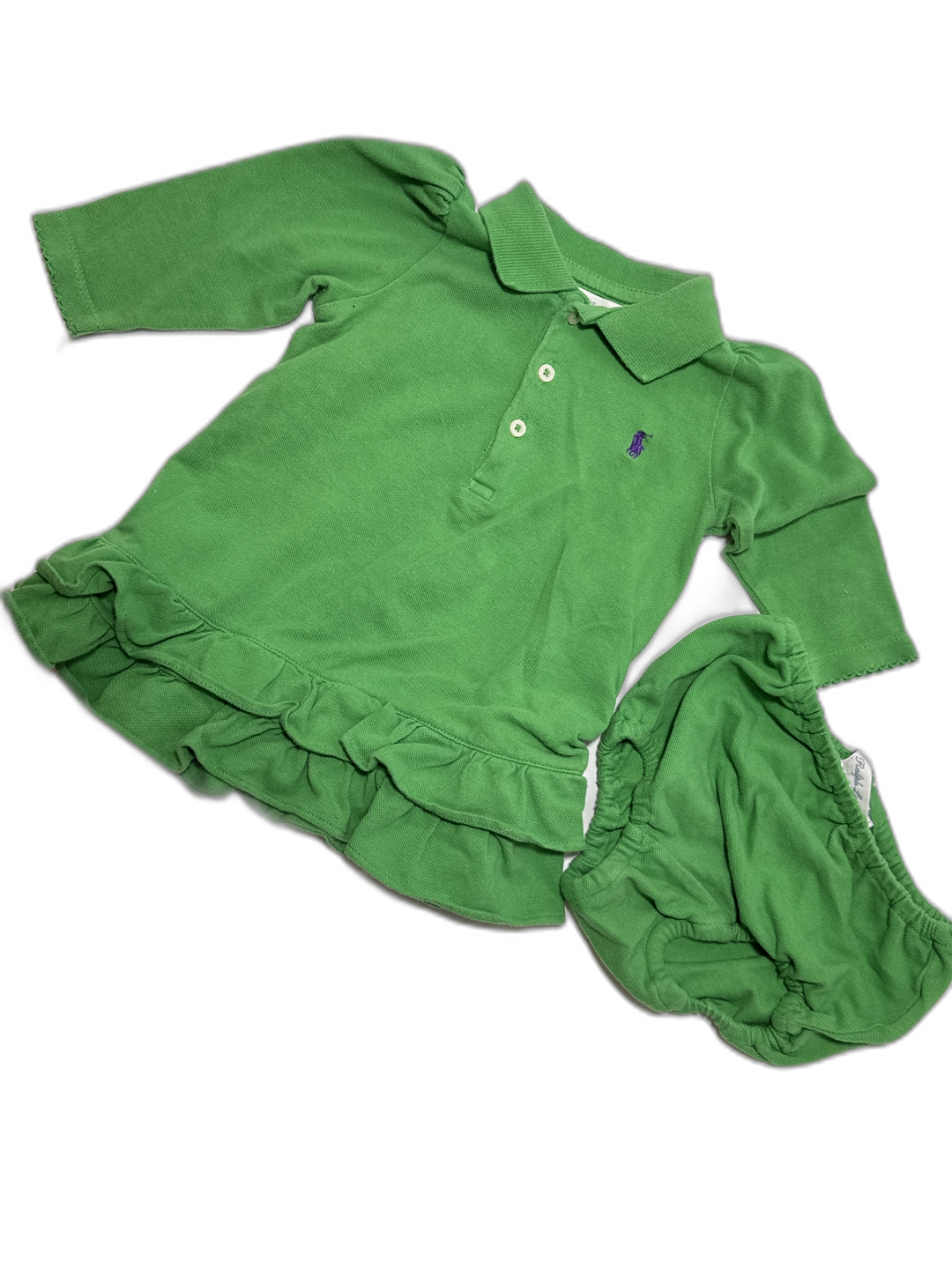 Ralph Lauren Dress + Bloomer - 3-6M