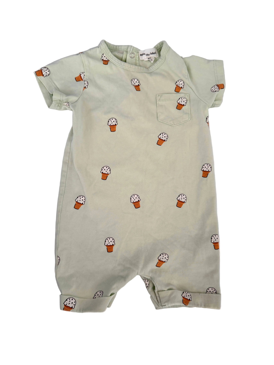 Miles the Label Romper - 6-9M