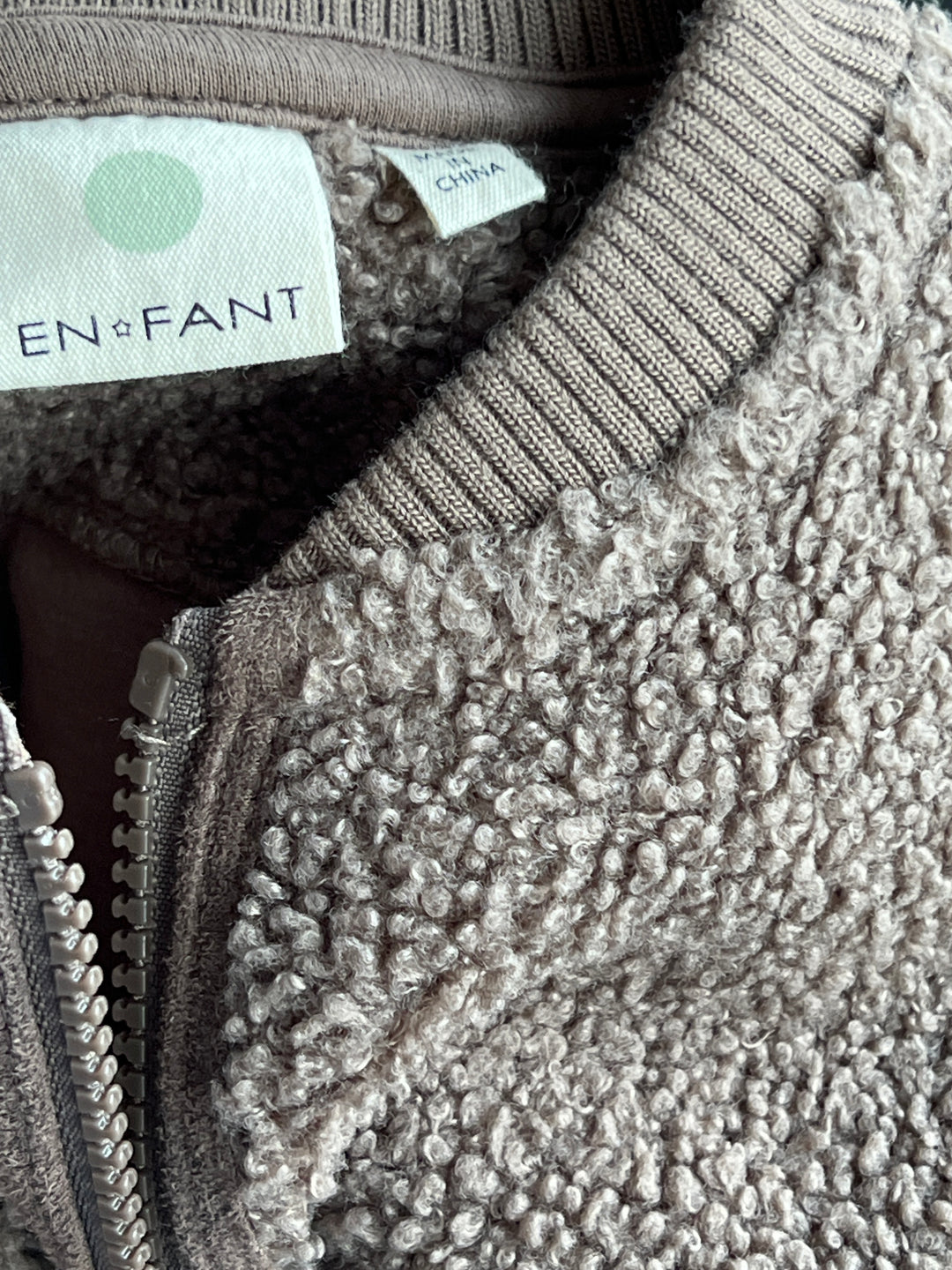 EN FANT Sherpa Vest - 2Y
