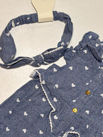 Load image into Gallery viewer, Rachel Zoe Romper w Headband - 0-3M
