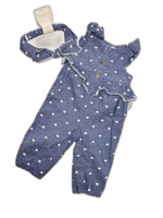 Load image into Gallery viewer, Rachel Zoe Romper w Headband - 0-3M
