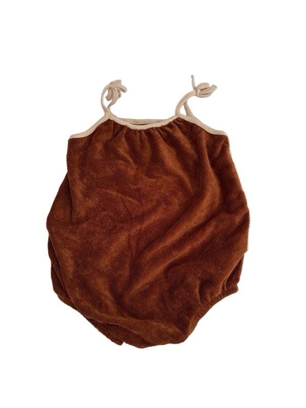 Rylee + Cru Bubble Romper - 3-6M