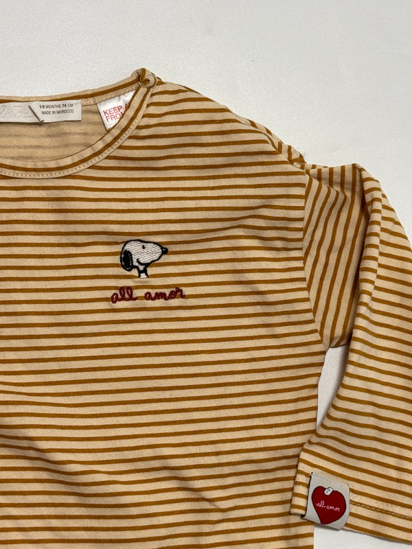 Zara LS Top - 6-9M