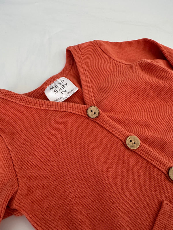Mebie Baby LS Cardigan - 12-18M
