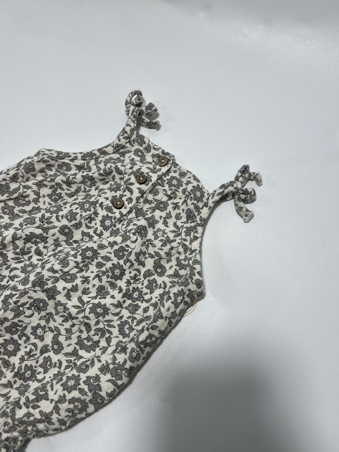 Quincy Mae Bubble Romper - 3-6M