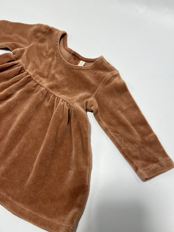 Quincy Mae LS Dress - 3-6M