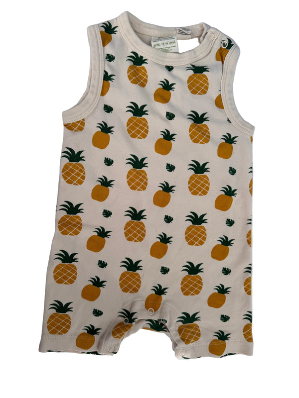 Parade Short Romper - 12-18M 12-18M / Pinapples