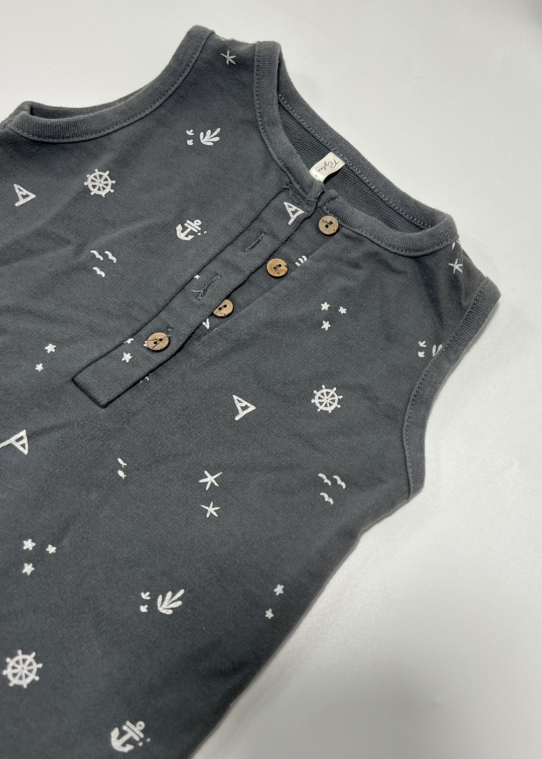 Rylee + Cru Romper - 6-12M