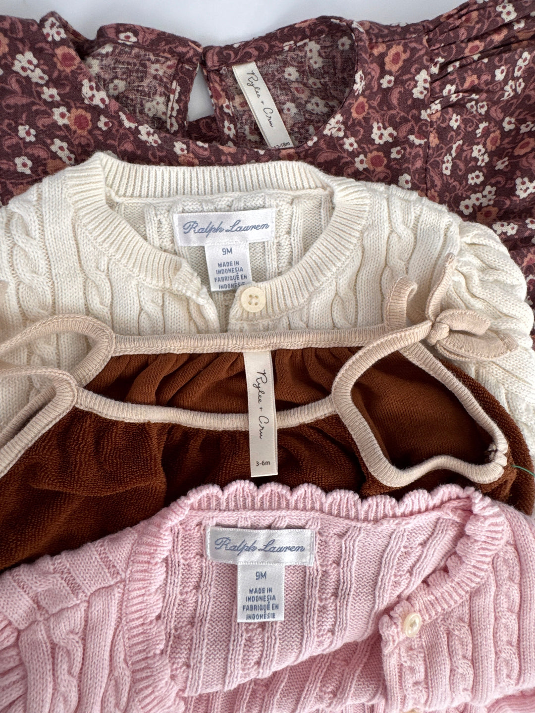 Rylee + Cru Dress + Bloomer - 12-18M