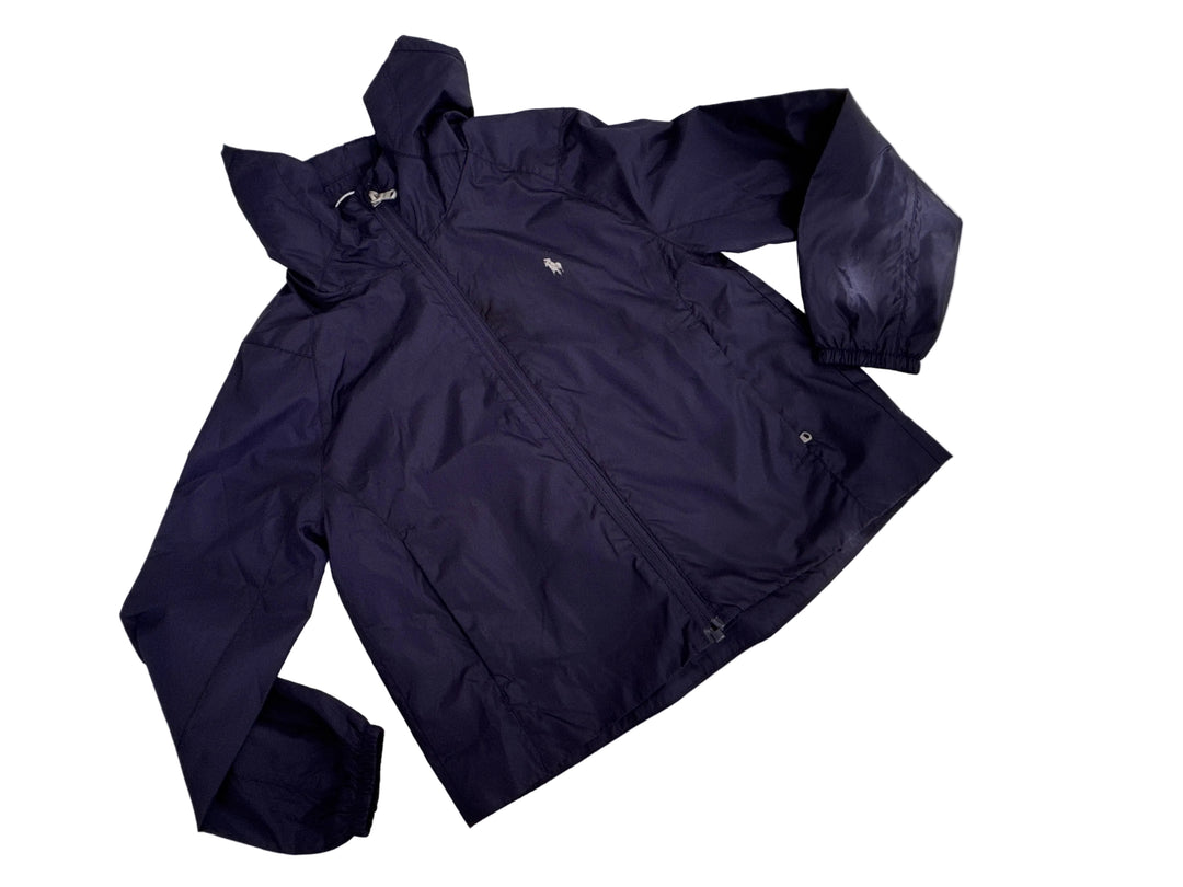 blue ralth lauren zip up windbreaker 6years