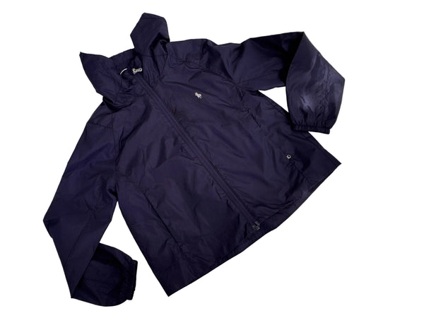 blue ralth lauren zip up windbreaker 6years