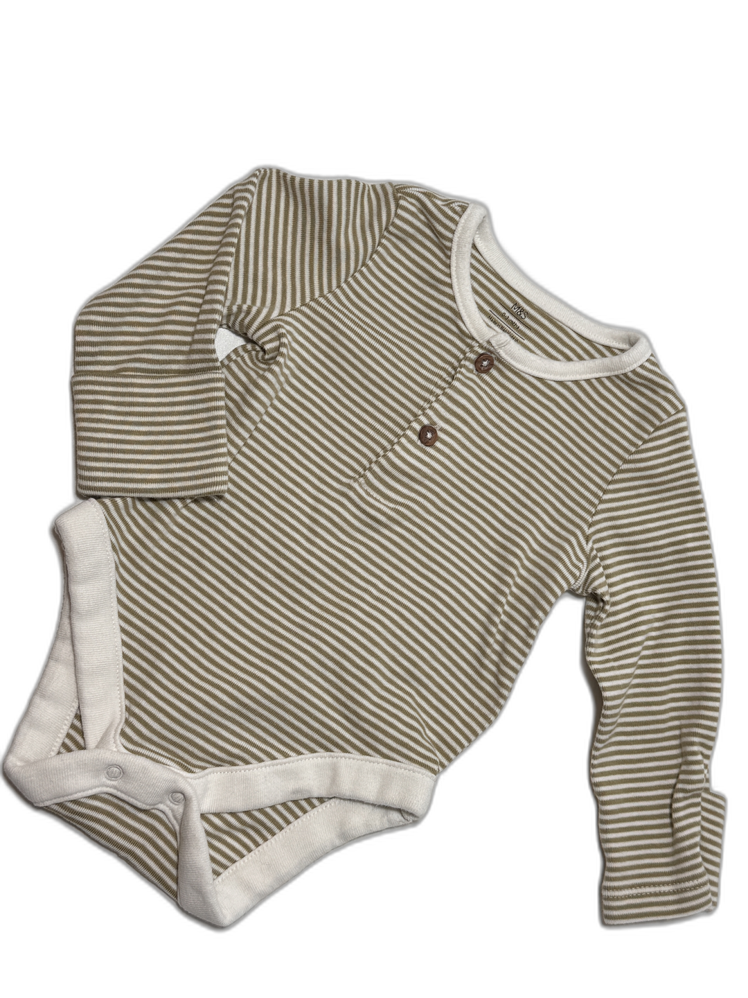 M&S LS Romper - 0-3M